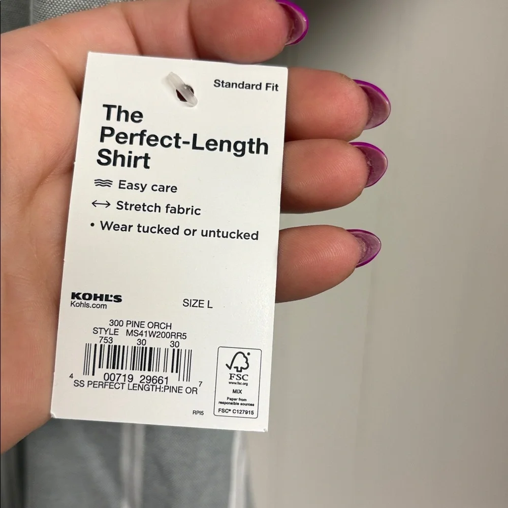 NWT Sonoma Button Down Shirt - Picture 7 of 10